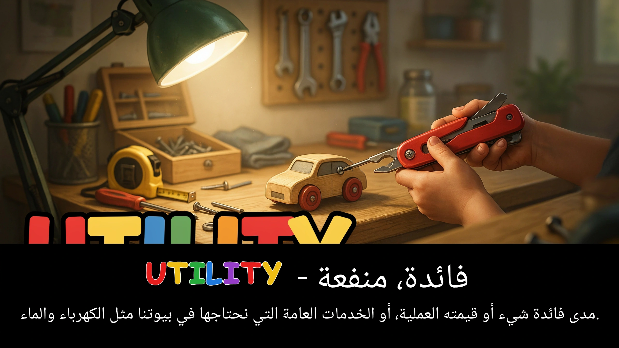Arabic Illustration for utility
